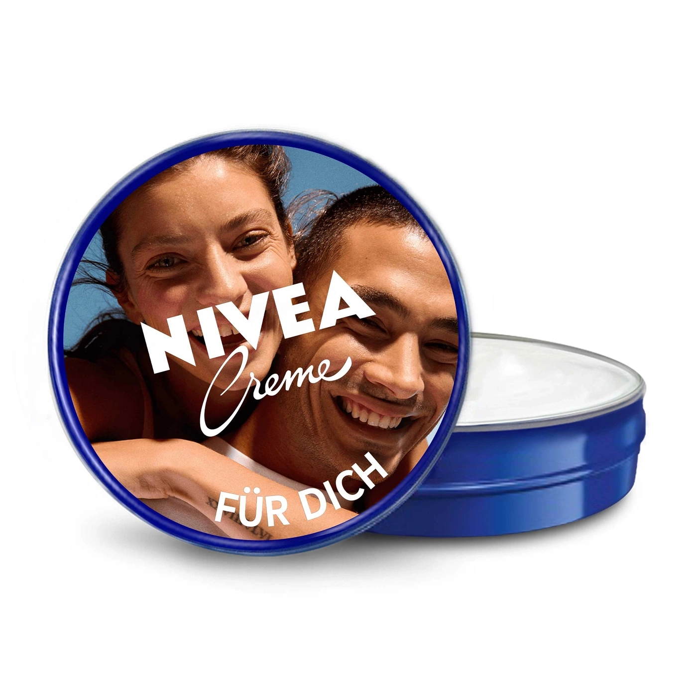 Nivea Creme für dich mit lächelndem Paar